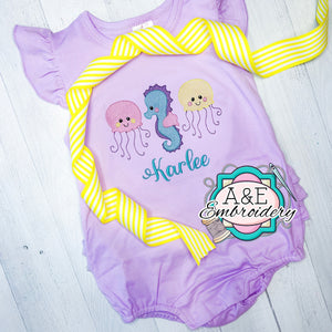 Lavender Jelly Friends Ruffle Bubble